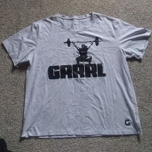 GRRRL Clothing Grey Ali Tee